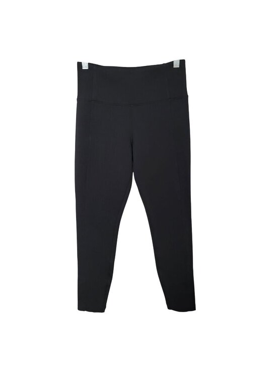 Athleta Pants - Athleta Delancey Herringbone Tight High-Waisted Leggings Size XSP Black Pockets